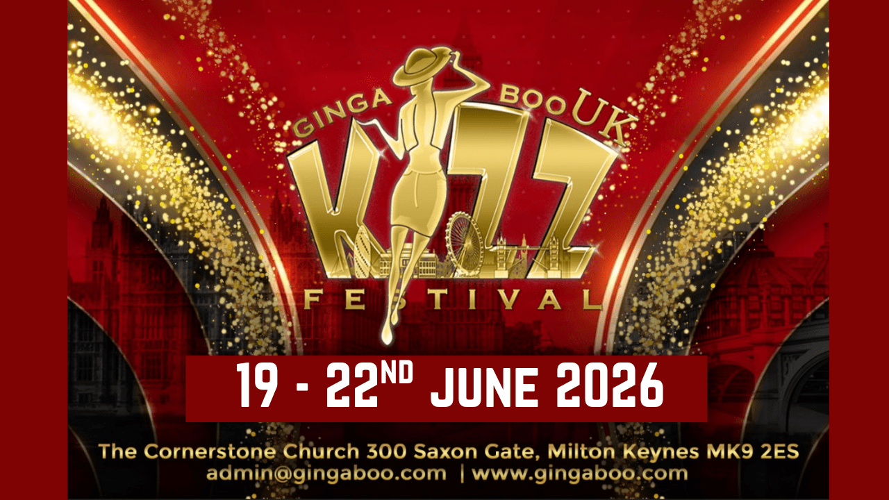 Ginga Boo UK Kizomba Festival 19/22nd June 2026 ★ GBKF UK ★ GingaBoo