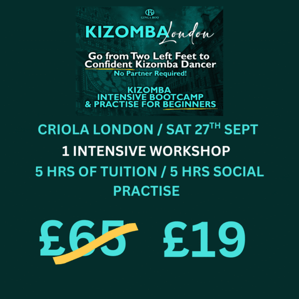 ★ Special offer 1 Intensive Beginners workshop + fees ★